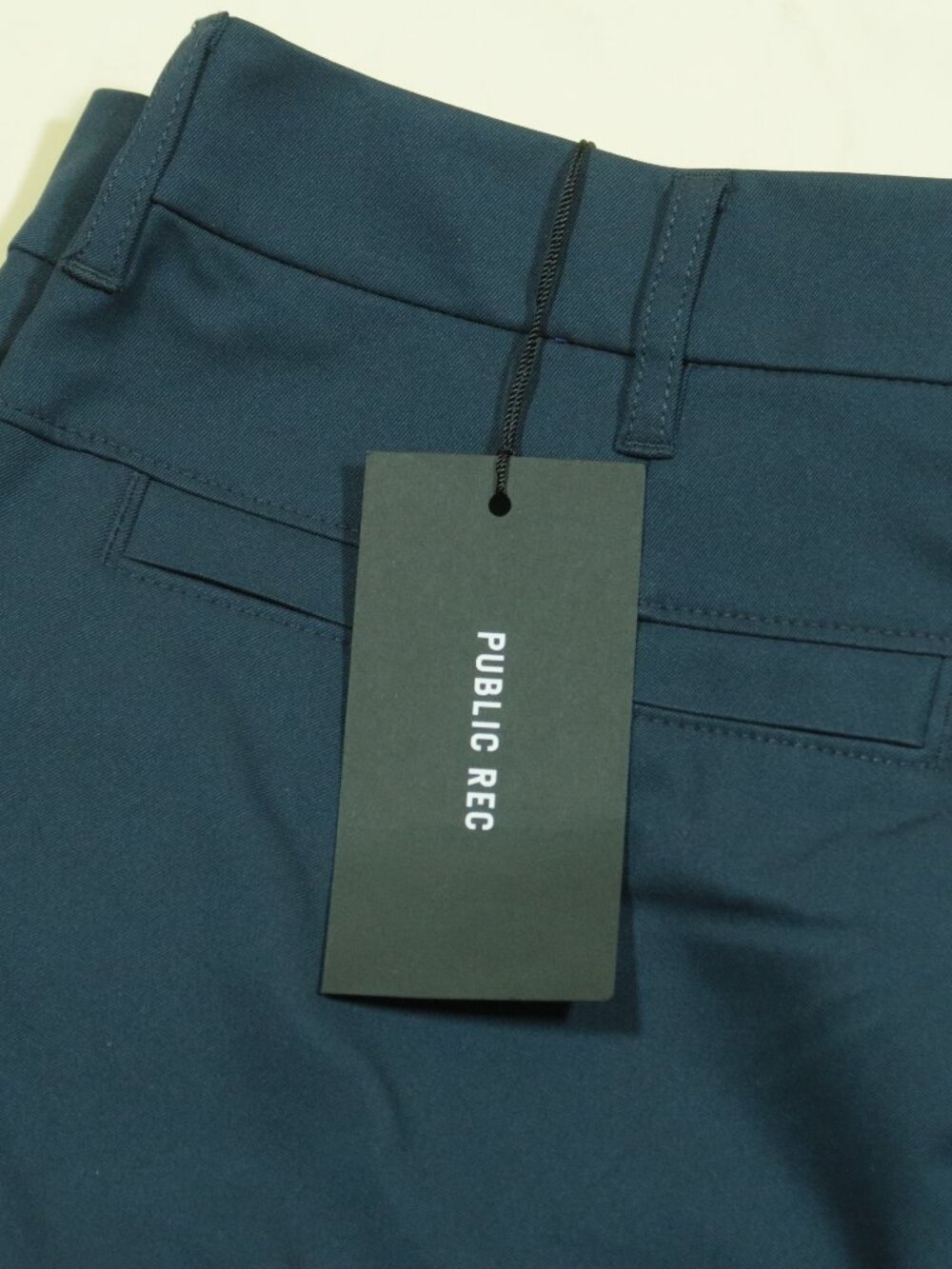Public Rec Dealmaker Shorts Mens 34 Navy Blue Performance Flat Front New